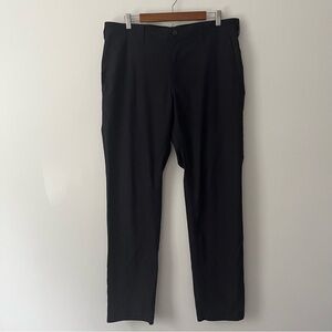 Bluffworks Ascender Pants Navy Blue Office Travel Utility 36 X 34